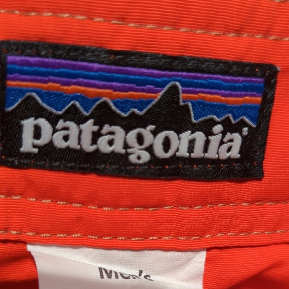 Patagonia Men's Bright Orange Board Shorts - Picture 10 of 16